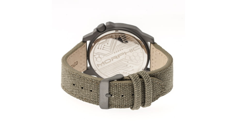 Morphic 4103 M41 Series Mens Watch, Green Dial, 44mm, Gray Case MPH4103