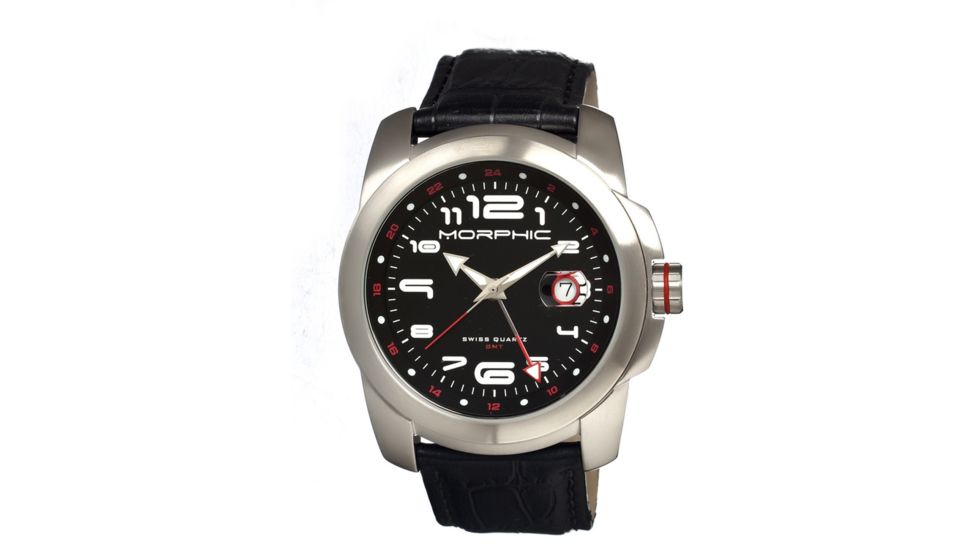 Morphic M14 Series Mens Watch, Black-Silver-Black MPH1401