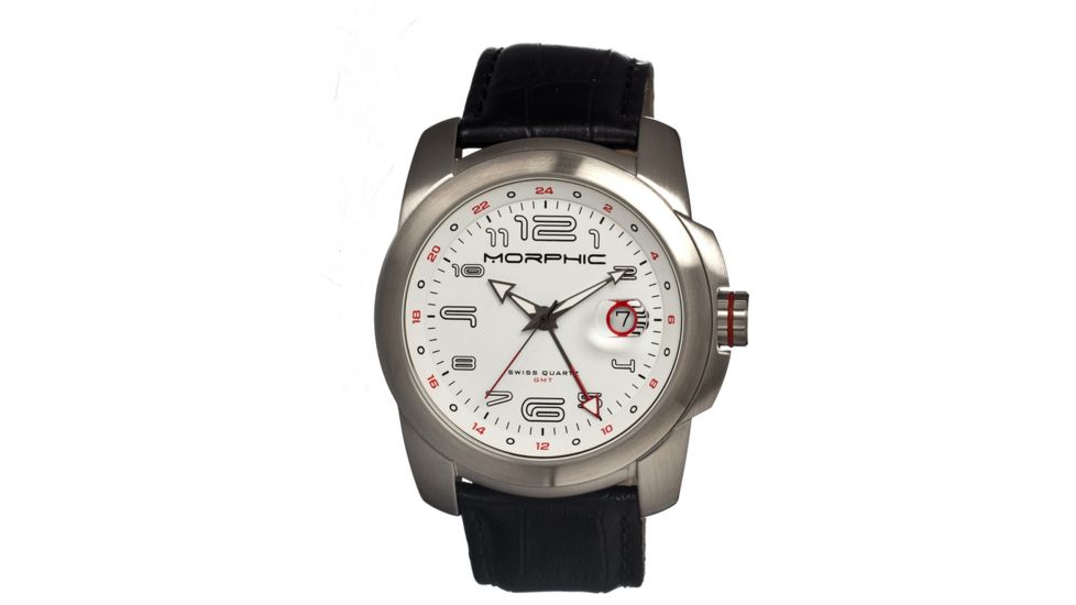 Morphic M14 Series Mens Watch, Black-Silver-White MPH1402