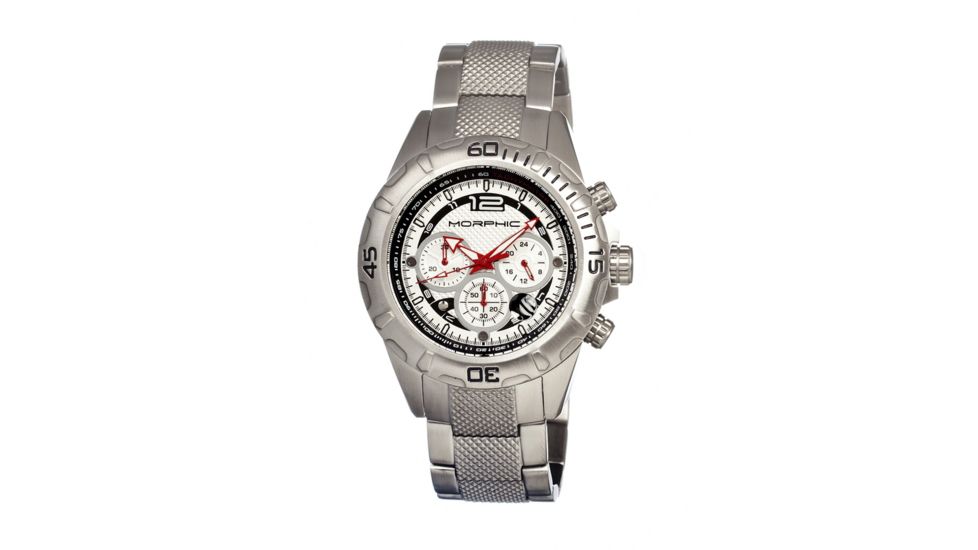 Morphic M17 Series Mens Watch, Silver-White MPH1701