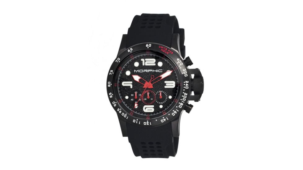 Morphic M23 Chronograph Mens Watch, Black Dial, 45mm Case Diameter MPH2308