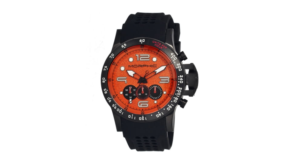 Morphic M23 Chronograph Mens Watch, Orange Dial, 45mm Case Diameter MPH2314