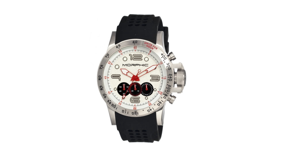Morphic M23 Chronograph Mens Watch, White Dial, 45mm Case Diameter MPH2304