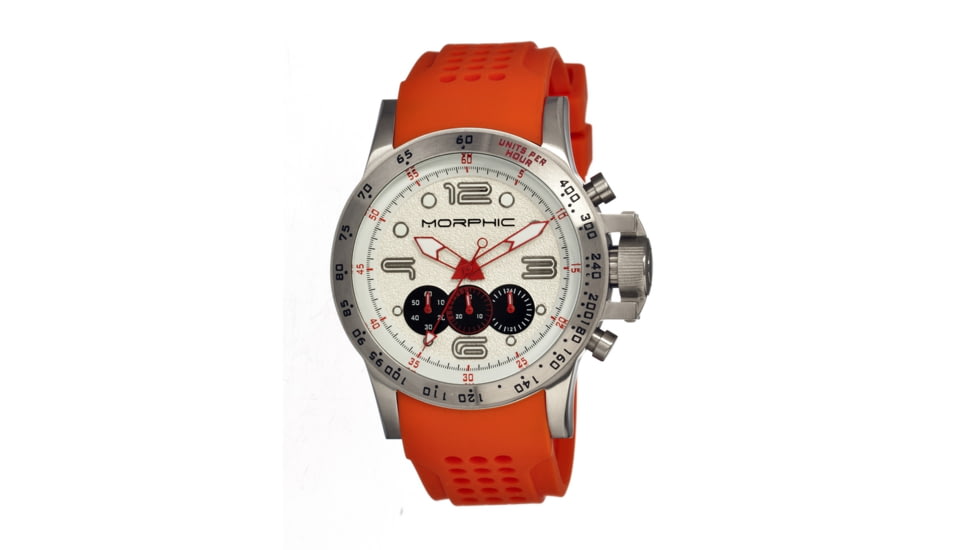 Morphic M23 Chronograph Mens Watch, White Dial, 45mm Case Diameter MPH2305