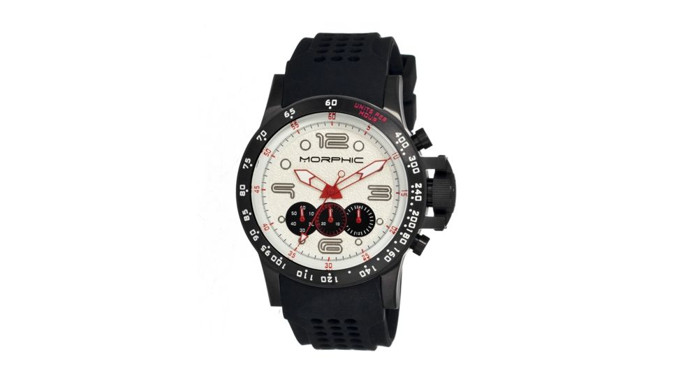 Morphic M23 Chronograph Mens Watch, White Dial, 45mm Case Diameter MPH2311