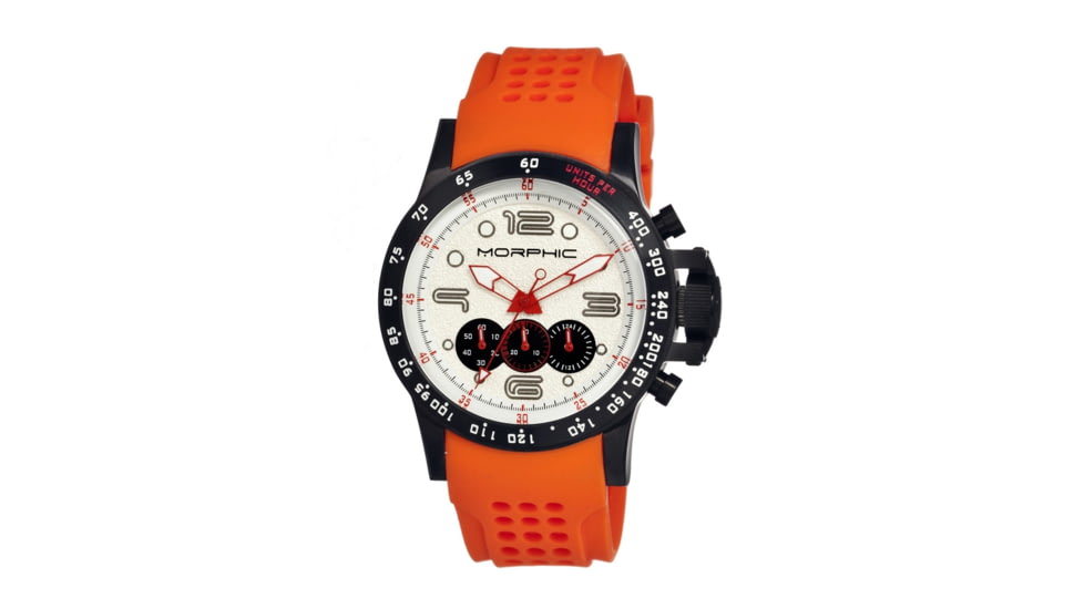 Morphic M23 Chronograph Mens Watch, White Dial, 45mm Case Diameter MPH2312