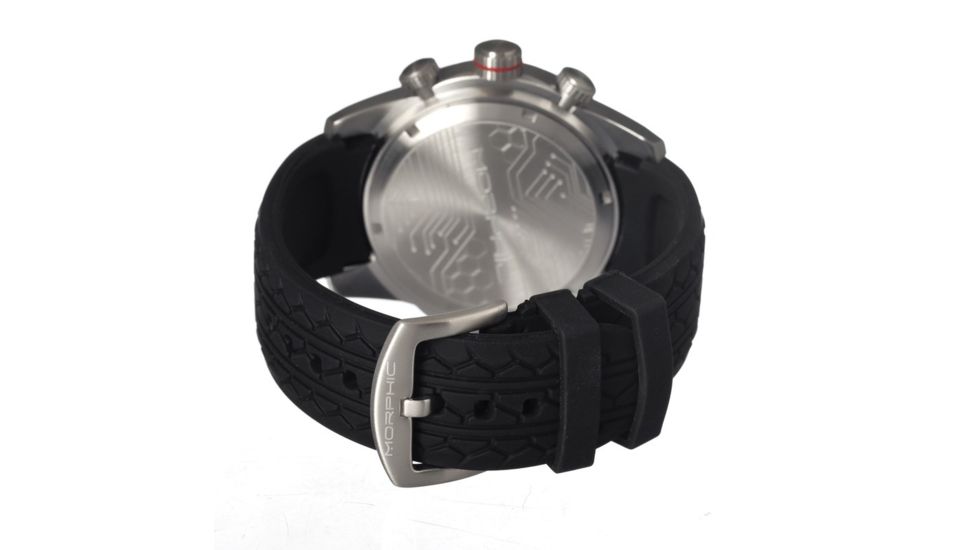 Morphic M27 Chronograph Mens Watch, Silver Dial, 48mm Case Diameter MPH2701