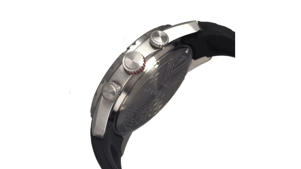 Morphic M27 Chronograph Mens Watch, Silver Dial, 48mm Case Diameter MPH2701