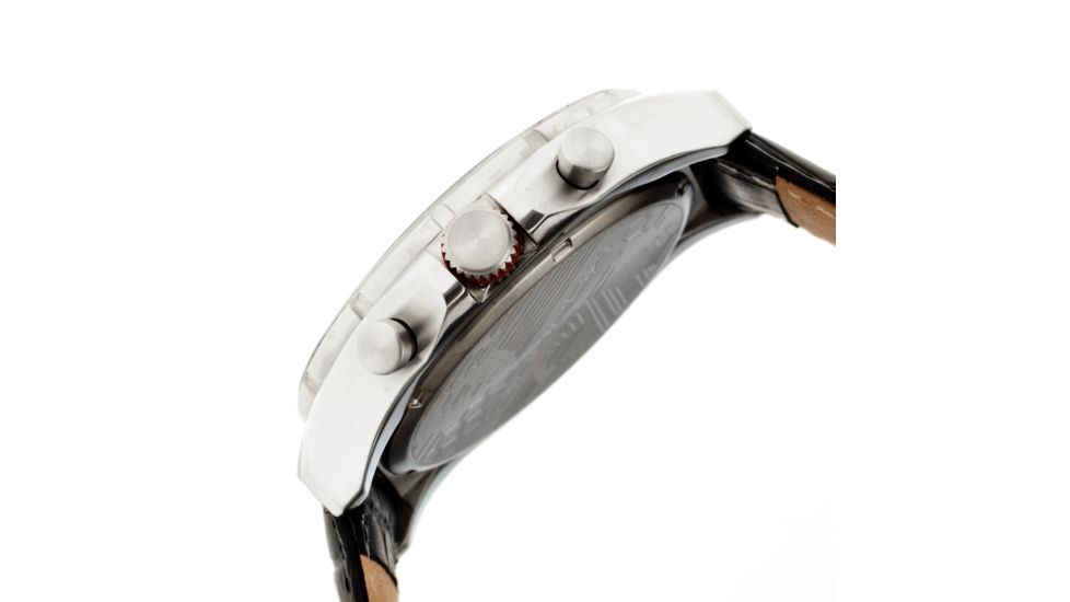 Morphic 3601 M36 Series Mens Watch, 44mm, Black Strap, White Dial MPH3601