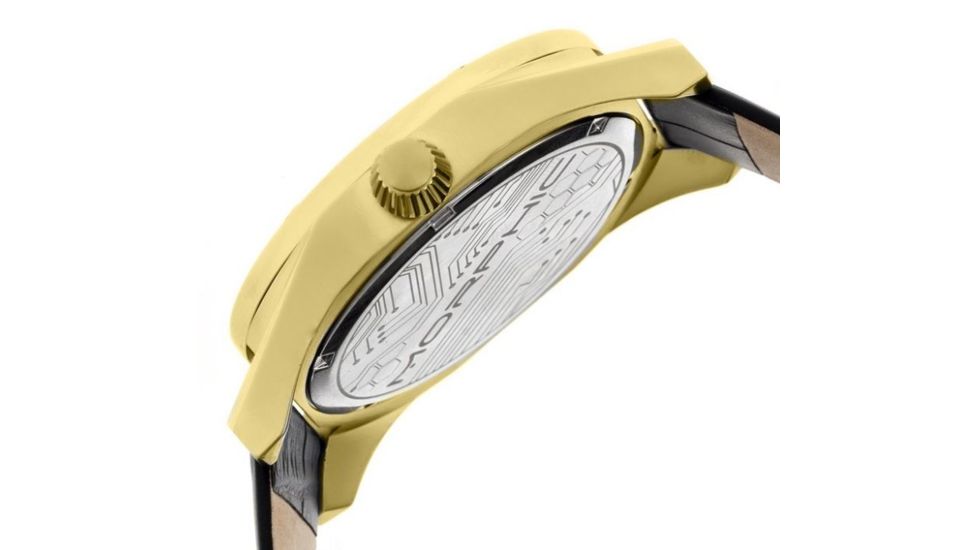 Morphic M42 Series Men's Watches, Gold Case, Black Dial MPH4203
