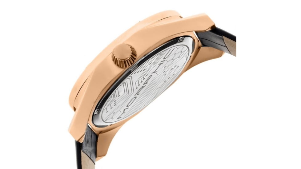 Morphic M42 Series Men's Watches, Rose Gold Case, Black Dial MPH4204