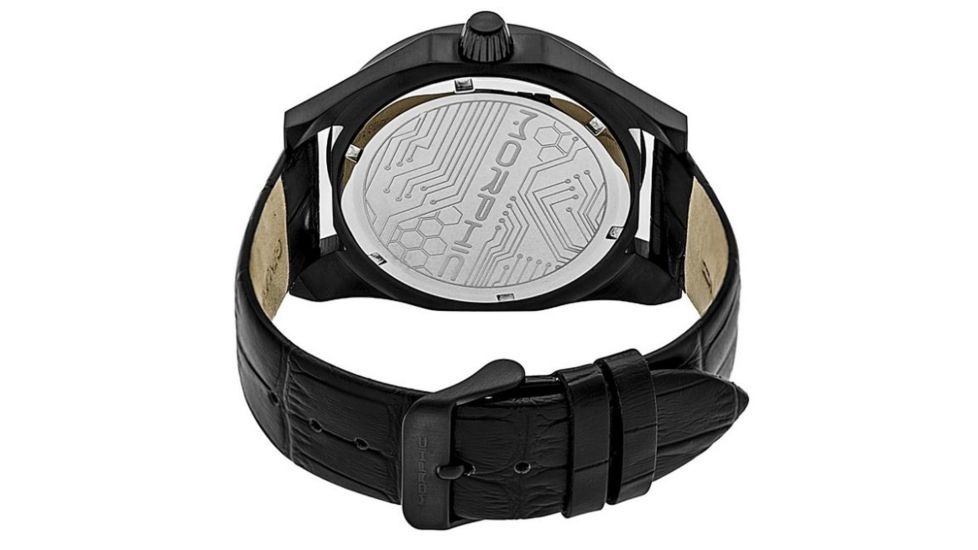 Morphic M46 Series Men's Watches, Black Case, Black Dial MPH4604