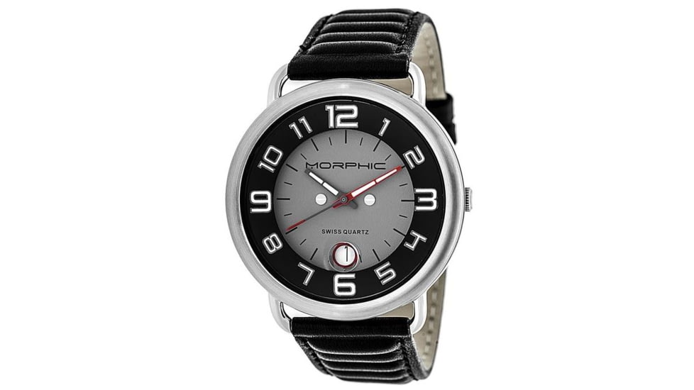 Morphic 4906 M49 Series Mens Watch, Black MPH4906
