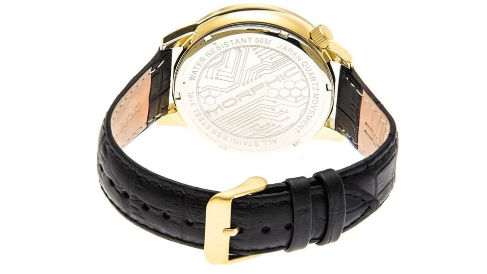 Morphic 5203 M52 Series Mens Watch, Black MPH5203