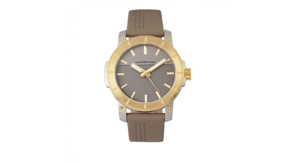 Morphic M54 Series Chronograph Watch - Mens, Silver/Beige, One Size, MPH5403