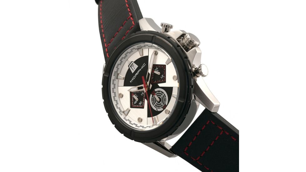 Morphic M57 Series Mens Watch, Silver / Black MPH5701