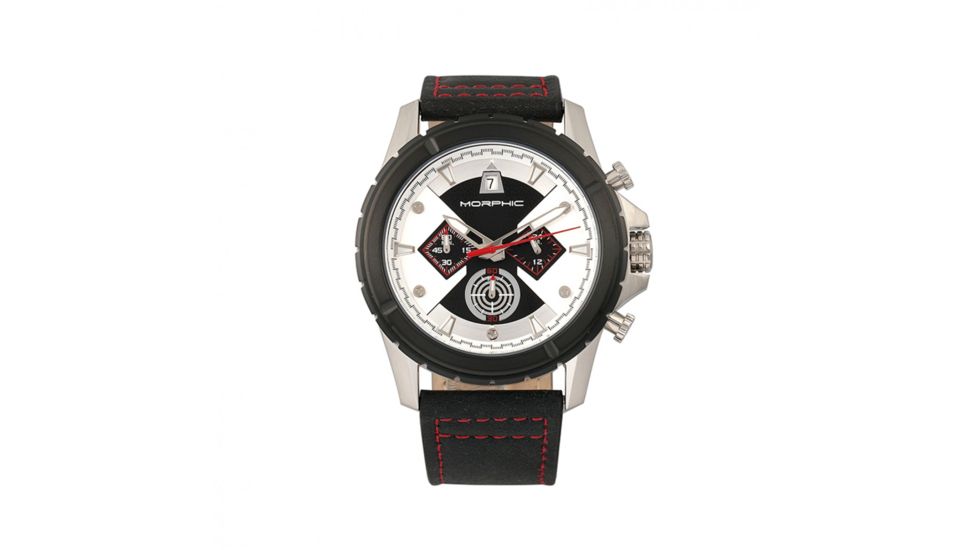 Morphic M57 Series Mens Watch, Silver / Black MPH5701