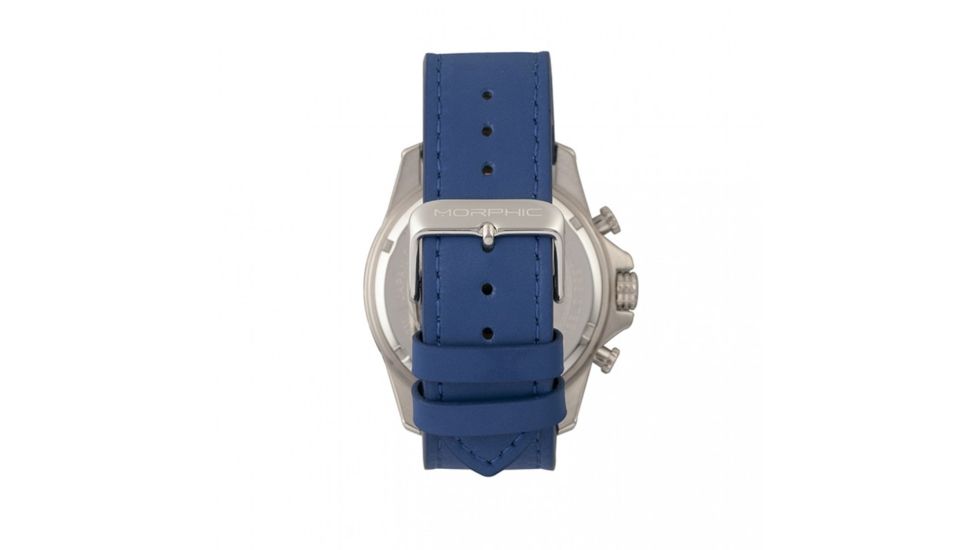Morphic M57 Series Mens Watch, Silver / Blue MPH5702