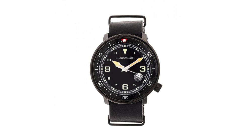 Morphic M58 Series Mens Watch, Black / Black MPH5805