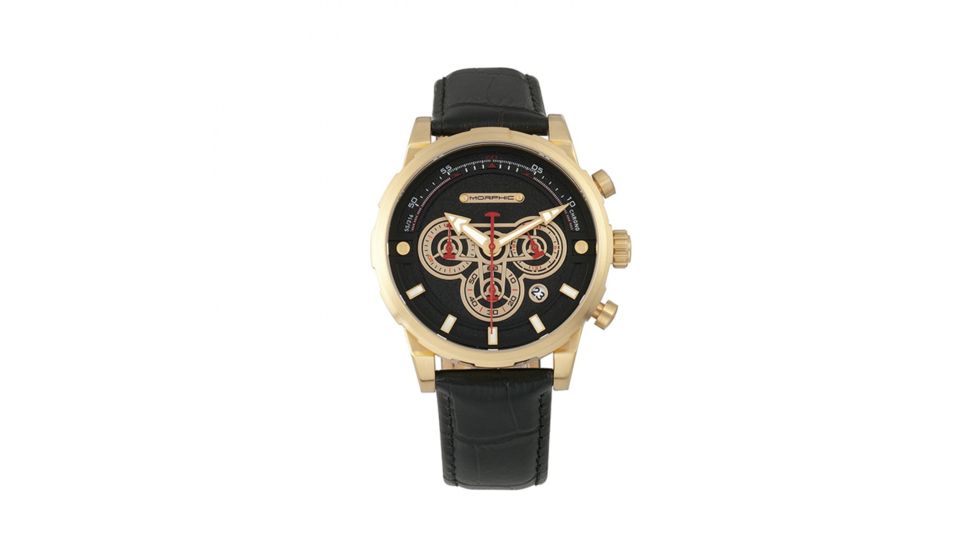 Morphic M60 Series Mens Watch, Black / Black MPH6003