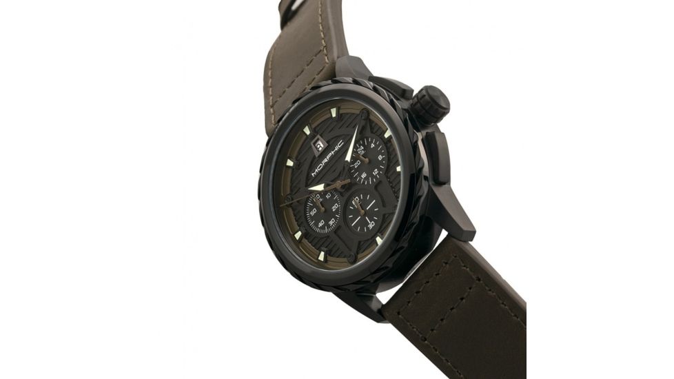 Morphic M61 Series Mens Watch, Black / Olive MPH6106