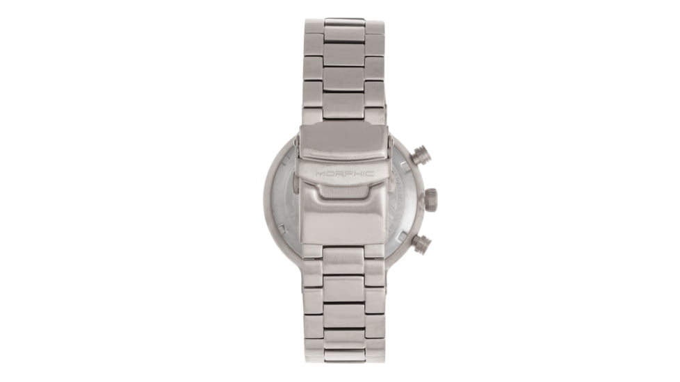 Morphic M78 Series Chronograph Bracelet Watch, Silver/White, One Size, MPH7801