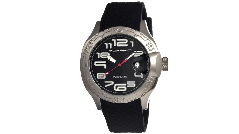 Morphic M9 Series Mens Watch, Black-Grey-Black MPH0902