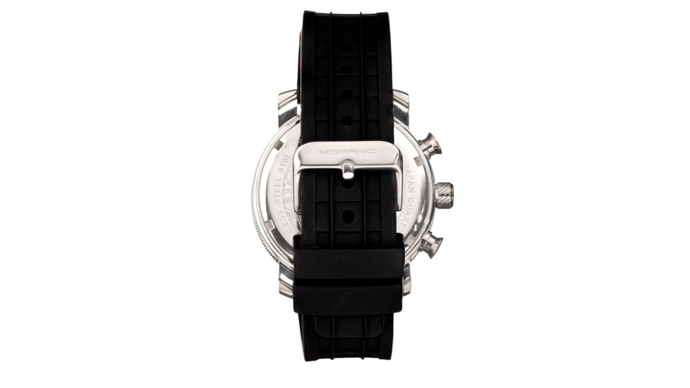 Morphic M90 Series Chronograph Watch w/Date, Black/Red, One Size, MPH9001