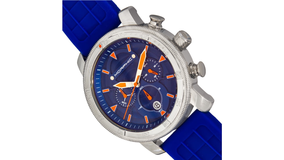 Morphic M90 Series Chronograph Watch w/Date, Blue, One Size, MPH9004