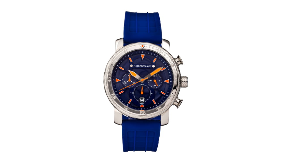 Morphic M90 Series Chronograph Watch w/Date, Blue, One Size, MPH9004