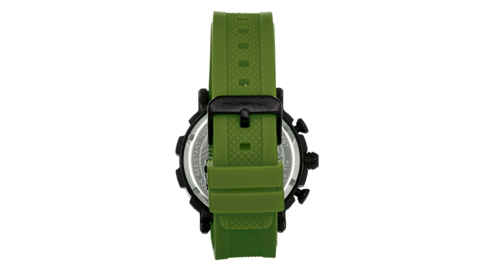 Morphic Morphic M93 Series Chronograph Strap Watch w/Date, Green, One Size, MPH9304