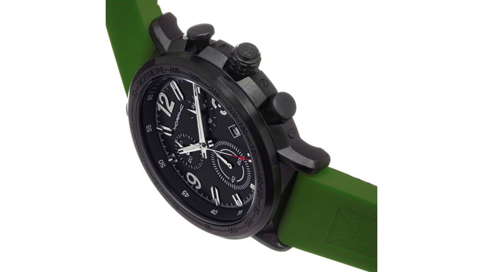 Morphic Morphic M93 Series Chronograph Strap Watch w/Date, Green, One Size, MPH9304