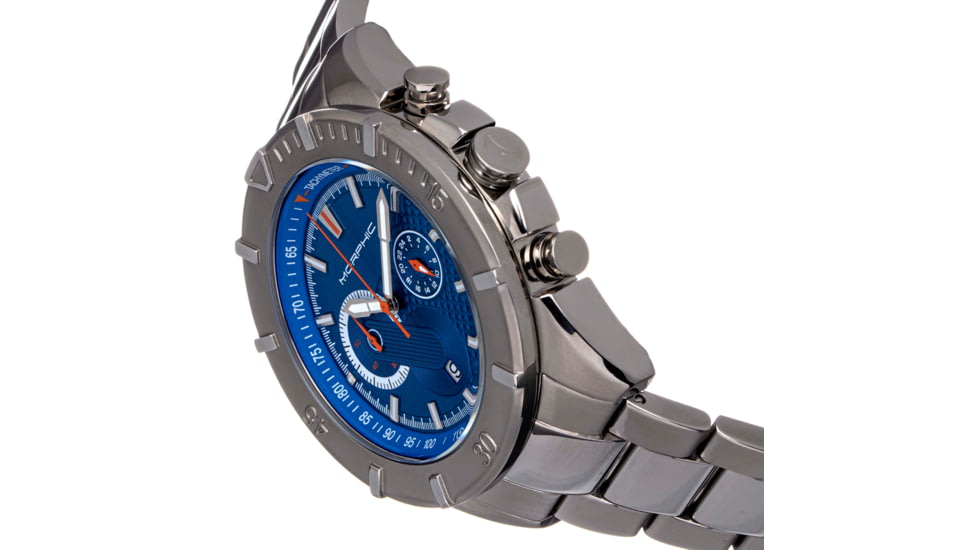 Morphic Morphic M94 Series Chronograph Bracelet Watch w/Date, Blue, One Size, MPH9405