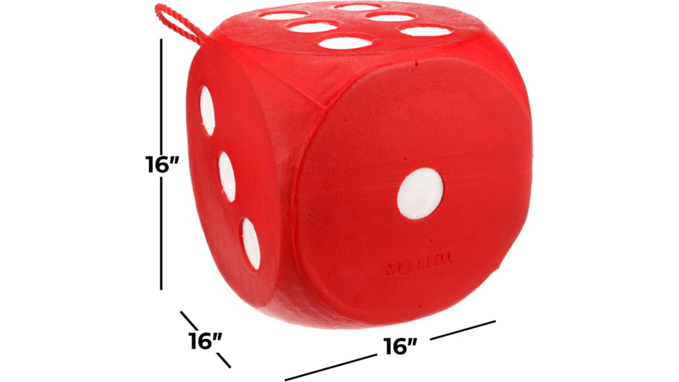Morrell Big High Roller Target, Red/White, 342