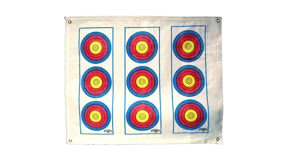 Morrell Polypropylene Target Face 3 Spot Vertical, Red 87213