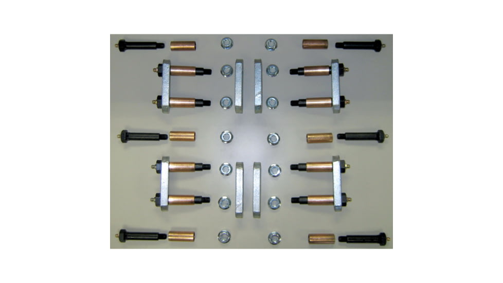 MORryde Heavy Duty Shackle Bolts Upgrade Kit Triple Axle, LRE12-004