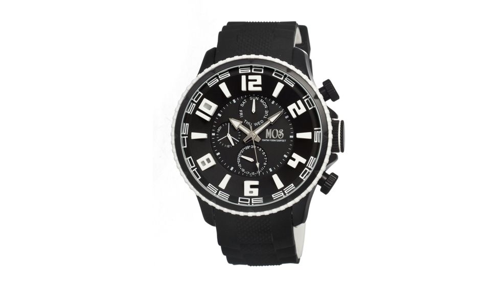 Mos BC101 Barcelona Mens Watch, Black MOSBC101