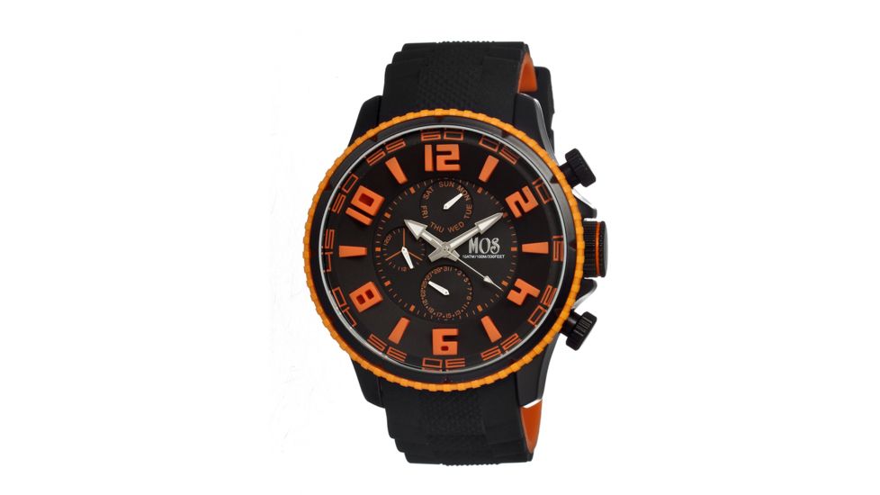 Mos BC102 Barcelona Mens Watch, Black MOSBC102