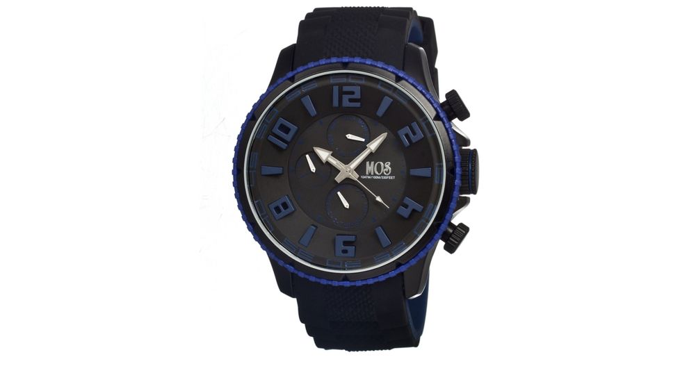 Mos BC105 Barcelona Mens Watch, Black MOSBC105
