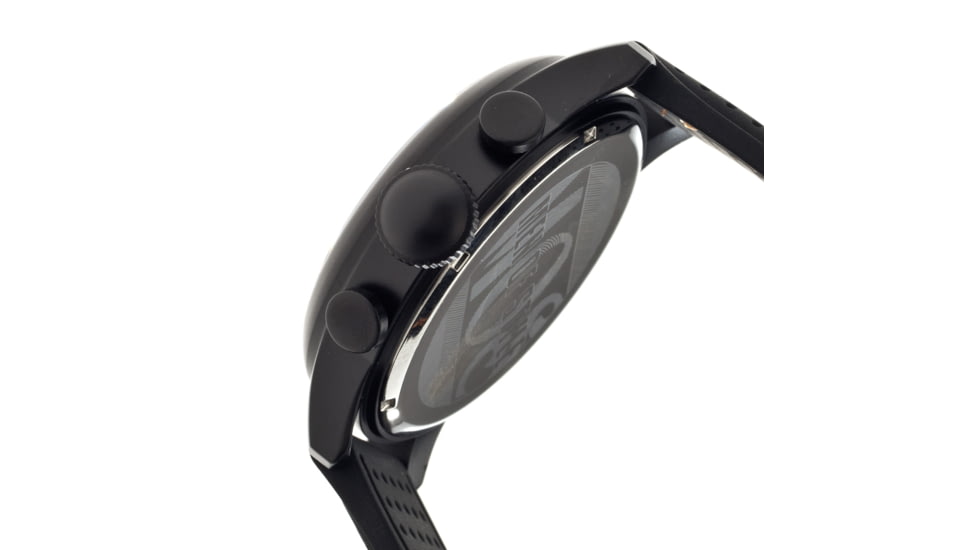 MOS La106 Los Angeles Mens Watch, 47mm, Black Strap, Blue/Black Dial MOSLA106