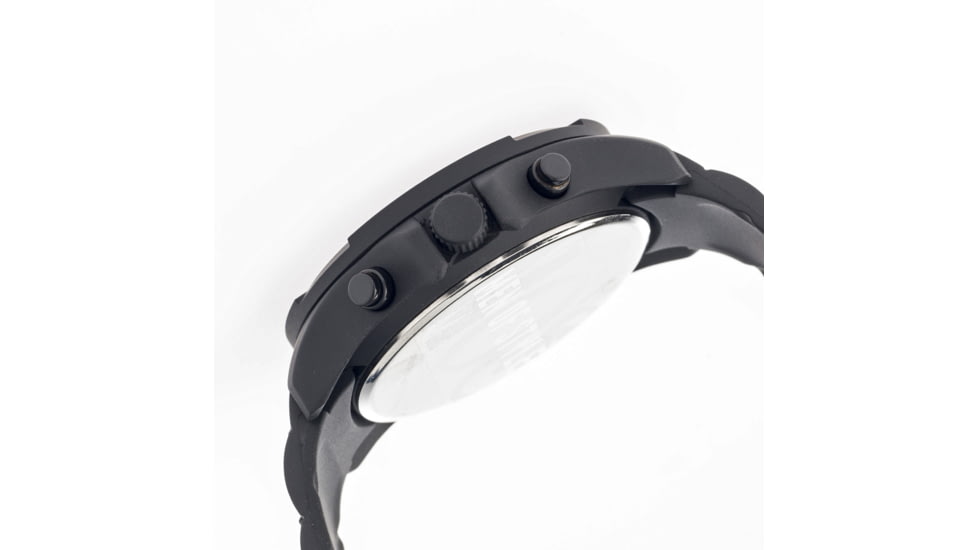 MOS MD101 Madrid Mens Watch, Black Case, 48mm, White Markers MOSMD101