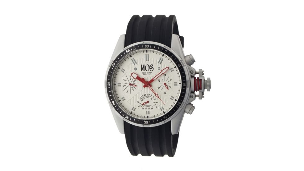 Mos SM101 Stockholm Mens Watch, Silver MOSSM101