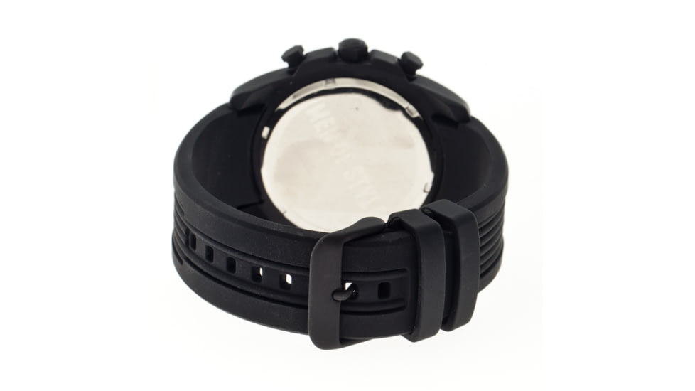 MOS TK105 Tokyo Mens Watch, 45mm, Black Strap, Red/Black Dial MOSTK105