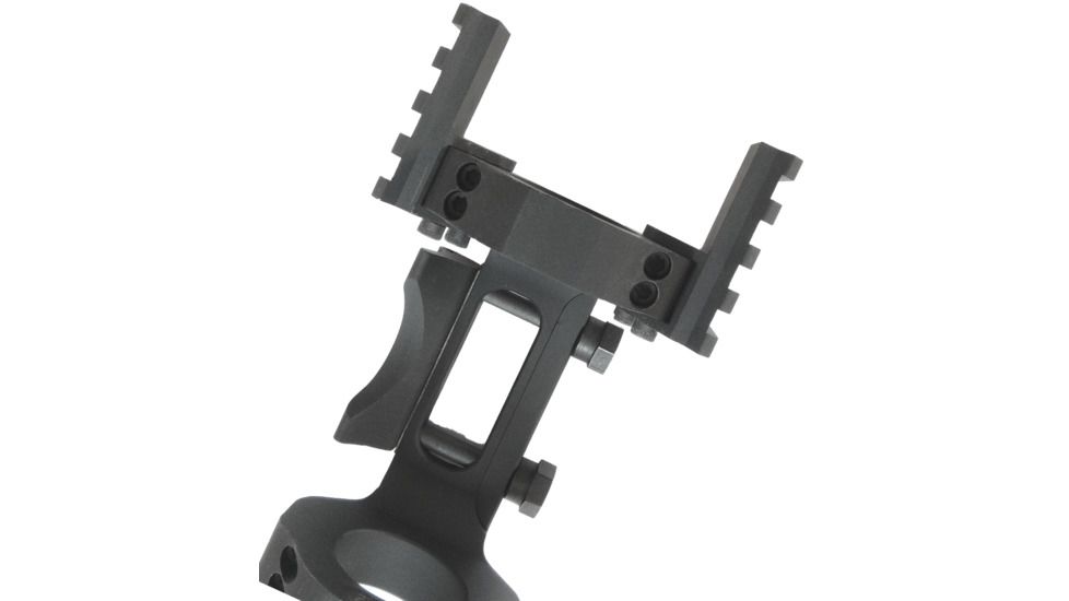 MOSM Alphain Rifle Scope Mount, Matte Black, 820307