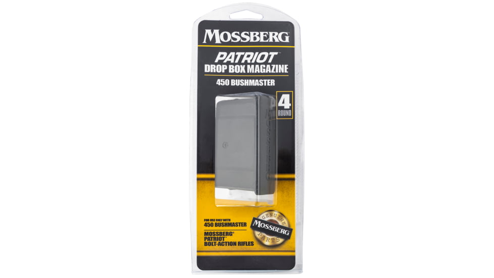 Mossberg .450 Bushmaster Mossberg Patriot Detachable Magazine, Black, 4 Round, 95037