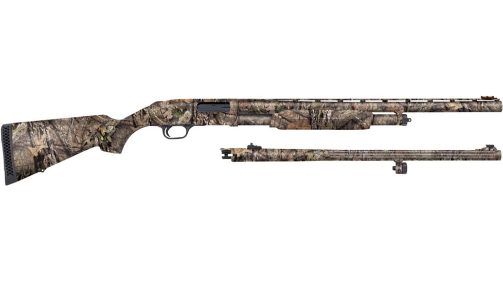 Mossberg 500 Pump Action Shotgun, 12 Gauge, 24 in barrel, Ambidextrous Top Tang Safety, 5 Round, 53270-FRRMPG