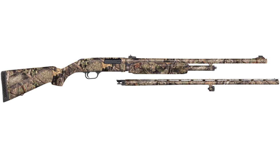 Mossberg 500 Pump Action Shotgun, 20 Gauge, 26 in barrel, Ambidextrous Top Tang Safety, 5 Round, 54183-FRRMPG