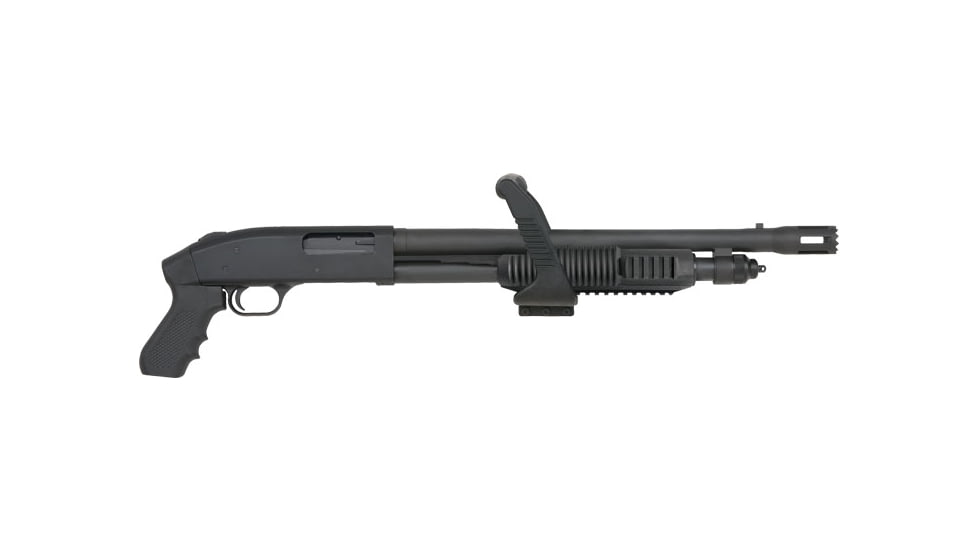 Mossberg 590 Chainsaw 3in Pump Shotgun, 12 Gauge, 18.5in BBL, Synthetic Black Stock, 6RD Capacity, Blued, 50692