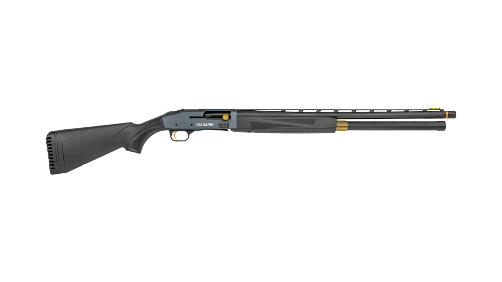 Mossberg 940 Jm Pro 3in Field Semi-Auto Shotgun, 12 Gauge, 24in BBL, Synthetic Black Stock, 4RD Capacity, Matte Blued, 85144