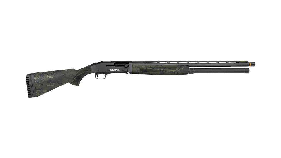 Mossberg 940 Pro Security 3in Field Semi-Auto Shotgun, 12 Gauge, 24in BBL, Synthetic Matte Multicam Stock, 9+1 Capacity, Matte Blue, 85166